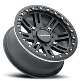 Vision Manx 2 Beadlock 14X7 ATV/UTV - Satin Black (4/156) 4+3