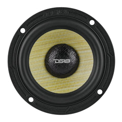 DXQ 3.5” Midrange Speaker with Yellow Straw + Composite Foam Cone | 60W RMS 4-Ohm