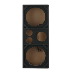 Dual 12” + Dual 4” Tweeter + 2” Driver Ported Voceteo Empty Enclosure | Speakon-Ready
