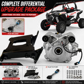 Polaris RZR XP 1000 2014+ Differential Install Bracket Kit w/ East Lake Diff & Plug