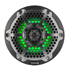 6.5” Marine 2-Way Hybrid Speaker with RGB LED, Compression Driver and Neodymium Magnet | 250W RMS 4-Ohm