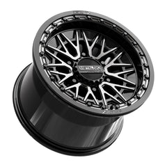 Alpha 6R Beadlock | Gloss Black DDT Face