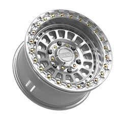 Sicario 6R Beadlock | Gloss Silver Machined