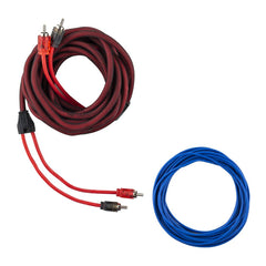 8-GA CCA Amplifier Installation Kit - RED