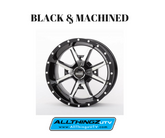 New Frontline 556 14x7 4+3 offset Wheels (lifetime warranty)
