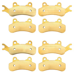 Can-Am Defender MAX HD7 HD8 HD9 HD10 HD11 6x6 & PRO 2017-2026 Front & Rear Brass Brake Pad Set