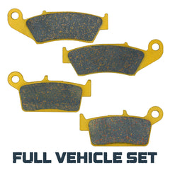 Kawasaki KLX250/KLX300/KLX400/KLX650 1997-2007 Ceramic Brake Pad Set
