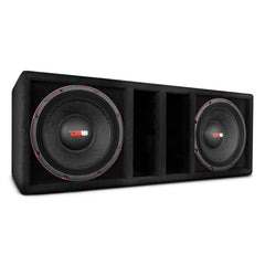 PANCADAO Ported box with 2 X 12" Mid-Bass PRO-1.5KP12.2 Loaded