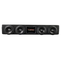 Ford F-150 Forward Firing Loaded Subwoofer Enclosure with Dream LED Lights, Amplifier and Wiring Kit