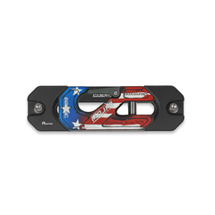American Flag Aluminum Recessed Winch Shackle with Fairlead Kit