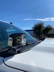 2019+ Silverado Ditch Light Pillar Brackets