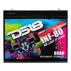 INFINITE 80 AH AGM Power Cell 12 Volt Battery