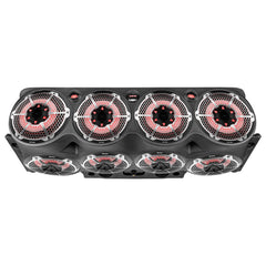 Jeep JK/JKU Overhead Bar System Fits 8 X 10" Speakers, 2 X 2.3" tweeters and 2 X 1 " Drivers -Black