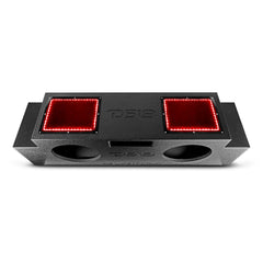 Jeep JKU/JLU Down Firing Subwoofer Enclosure 2 x 12"