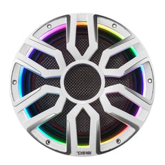 12" Neodymium Marine & Powersport Subwoofer with Digital LED Lights and Carbon Fiber Cone | 800W RMS 4-Ohm