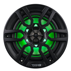 NXL 6.5" 2-Way Coaxial Marine Speaker with LED RGB Lights | 100W RMS 4-Ohm