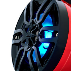 6.5" Marine Pod Speakers 300W with RGB LED Lights – Waterproof All-Terrain Audio for Jet Skis, ATV, UTV, Jeep, Motorcycle (Pair)