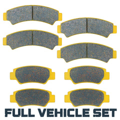 Segway Snarler AT5/AT6/AT10 2020-2025 Ceramic Brake Pad Set