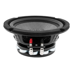 PRO 6.5" Neodymium Carbon Fiber Water resistant Cone Mid-Bass Loudspeaker 250 Watts Rms 2-Ohm