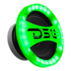 Universal 6.5" Speaker Grill Cover with RGB LED Lighting