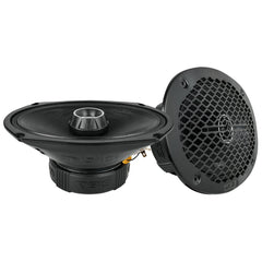 Pro Audio Hybrid Speaker Bundle: 6.5" & 6x9" Midrange Speakers with Built-In Compression Tweeters