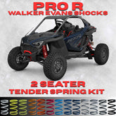 Polaris RZR Pro R 2 Seater Tender Spring Kit (Walker Evans Shocks)