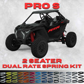 Polaris RZR Pro S 2 Seater Dual Rate Spring Kit (Universal Shock Fitment)