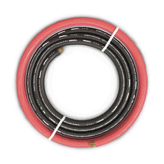 8-GA Ultra Flex CCA Ground Power Cable 5 Ft Black and 20 Ft Red Kit