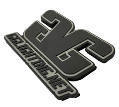 GG Lighting Patch Grey Logo