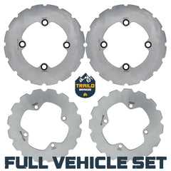 Polaris Ranger XP 1000 / XP Kinetic 2021-2027 Ridge Rider Disc Brake Rotor Kit