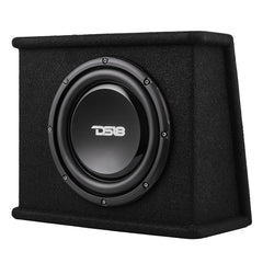10" Loaded Amplified Shallow Subwoofer Enclosure 350 Watts Rms