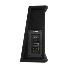 10" Loaded Amplified Shallow Subwoofer Enclosure 350 Watts Rms