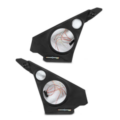 Polaris Slingshot Front Kick Panel Speaker Pods – Empty Enclosure for 8" Speakers and 3.8" Tweeters | 2020 - Current