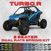 Polaris RZR Turbo R 2 Seater Dual Rate Spring Kit