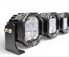 10 Light U-Con Interlocking Off Road LED Pod With Amber or White DRL Running Light