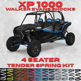 Polaris RZR XP 1000 4 Seater Tender Spring Kit (Walker Evans Shocks)