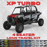 Polaris RZR XP Turbo 4 Seater Long Travel Spring Kit Upgrade