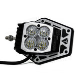 Squadron Nighthawk Mirror UTV LED Light Kit 1.75" Cage