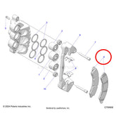 Polaris RZR Pro R 2 & 4 Seat OE Brake Pad Kits (2 Pair)