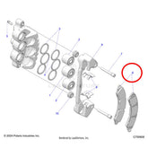 Polaris RZR Pro R 2 & 4 Seat OE Brake Pad Kits (2 Pair)