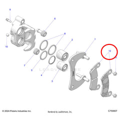 Polaris RZR Turbo R/ Pro S 2 & 4 Seat OE Brake Pad Kits (2 Pair)