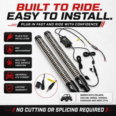 Fatty LED Whip Lights (Pair)