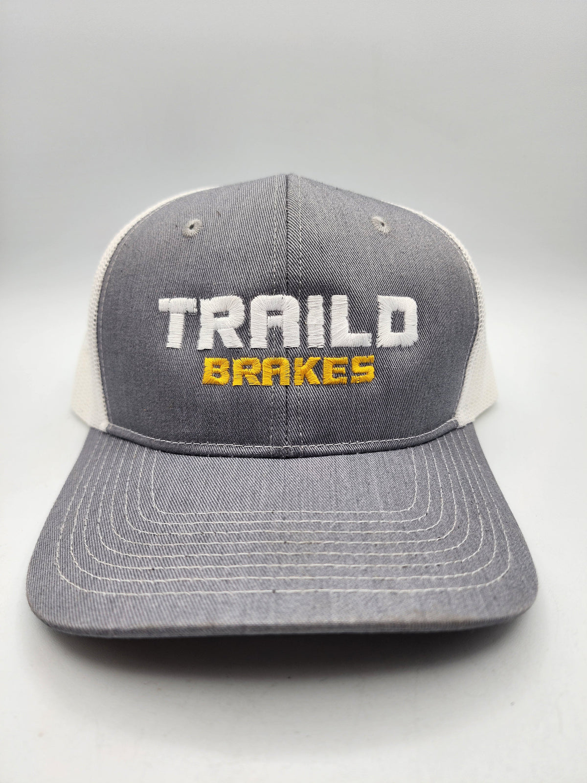 Traild Hat Gray and White