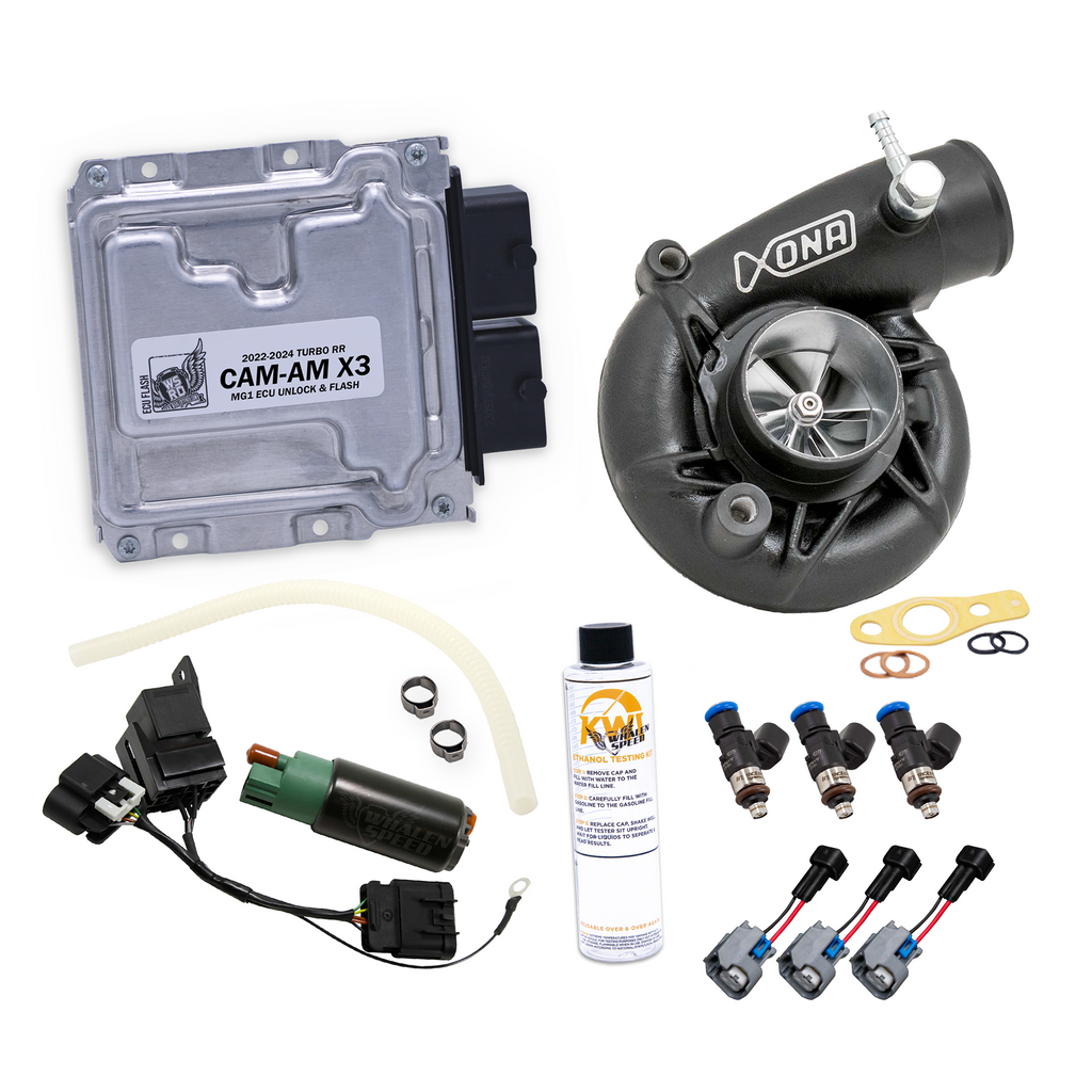 WSRD Green Turbocharger MG1 ECU Unlock & Flash | 2022-2023 Can-Am X3 Turbo RR (250-305HP)