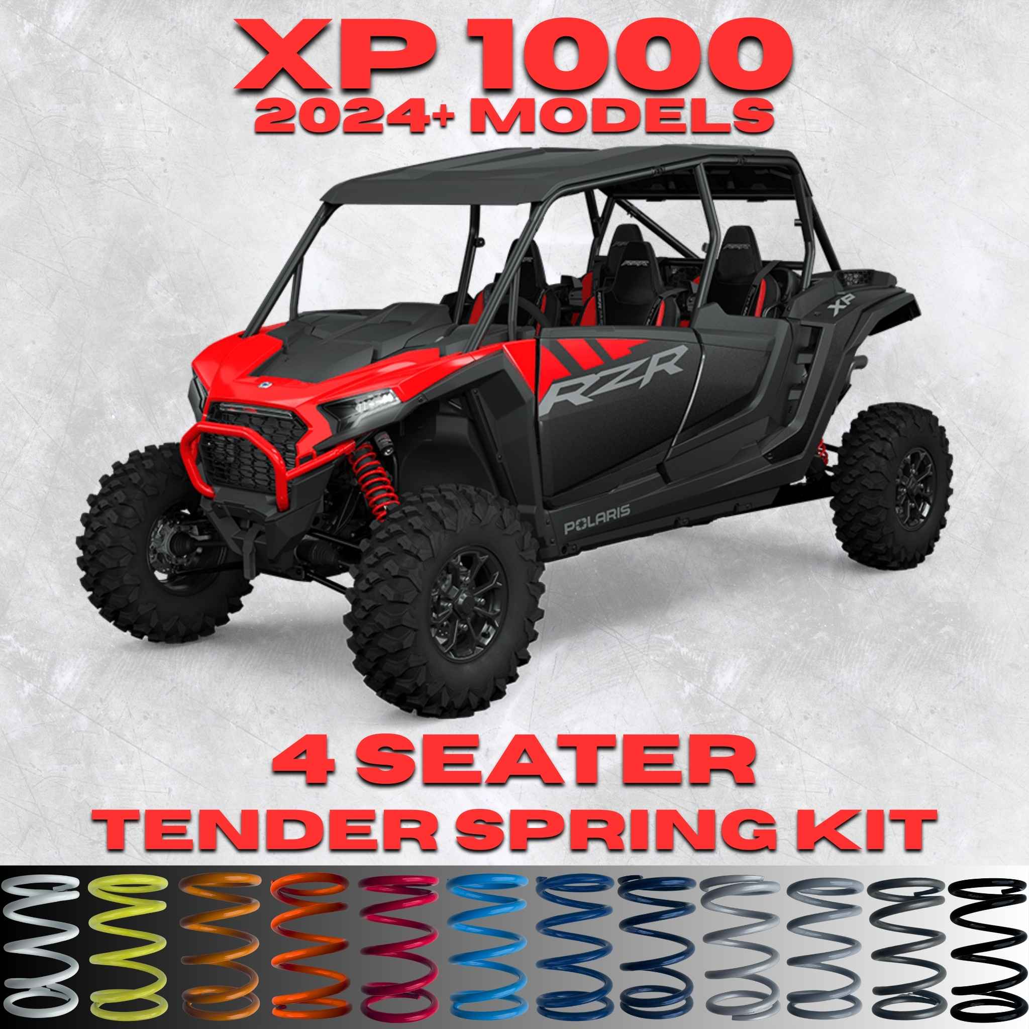 Polaris RZR XP 1000 4 Seater Tender Spring Kit (2024+)