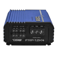 FRP Compact 4-Channel Full-Range Class-D Amplifier | 1200W RMS