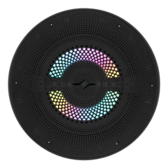 Luxury 6.5” 2-Way Marine Coaxial Speaker with Digital LED Lights and Flush Magnetic Mount Grille | 150W RMS 4-Ohm