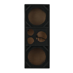 Dual 10” + Dual 4” Tweeter + 2” Driver Ported Empty Voceteo Enclosure | Speakon-Ready