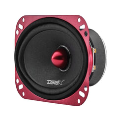 PRO-X 4x6” Mid-Range Loudspeaker with Bullet | 100W RMS 4-Ohm