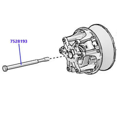 Polaris Patriot Boost / 9r P22 Titanium Primary Clutch Bolt # 7528193 / 7520526 M14X1.5X180 - RPM SXS